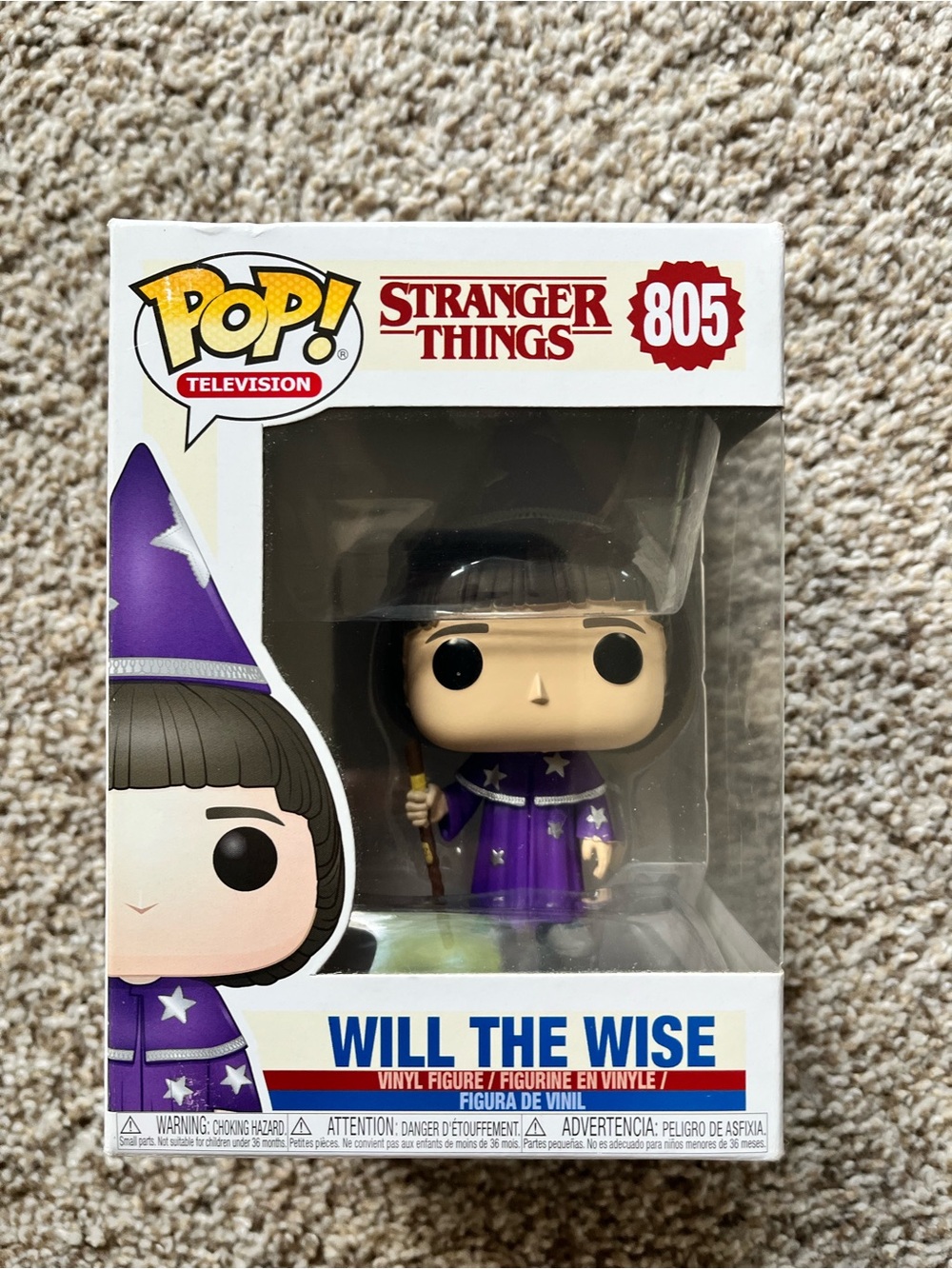 Funko Pop! Will the Wise Vinyl Figure - Purple, Black (805)